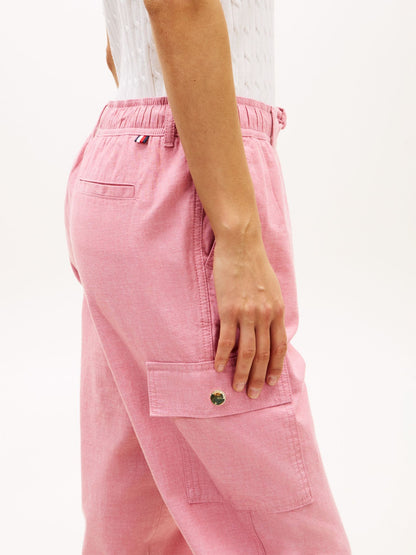 Tommy Hilfiger Stretch-Cotton Cargo Jogger