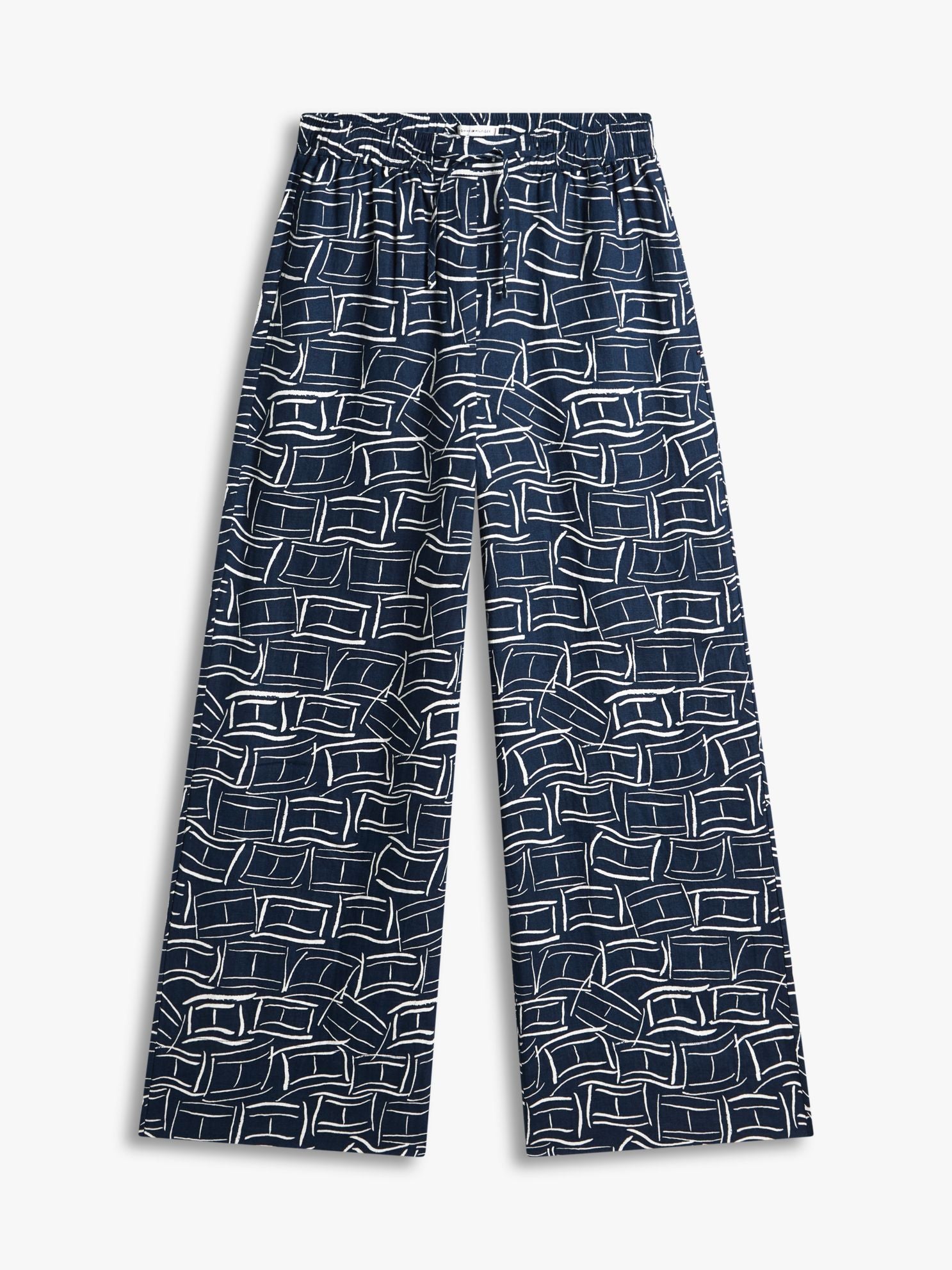 Tommy Hilfiger Relaxed Linen Pull-On Pant