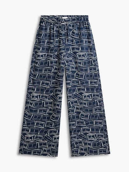 Tommy Hilfiger Relaxed Linen Pull-On Pant