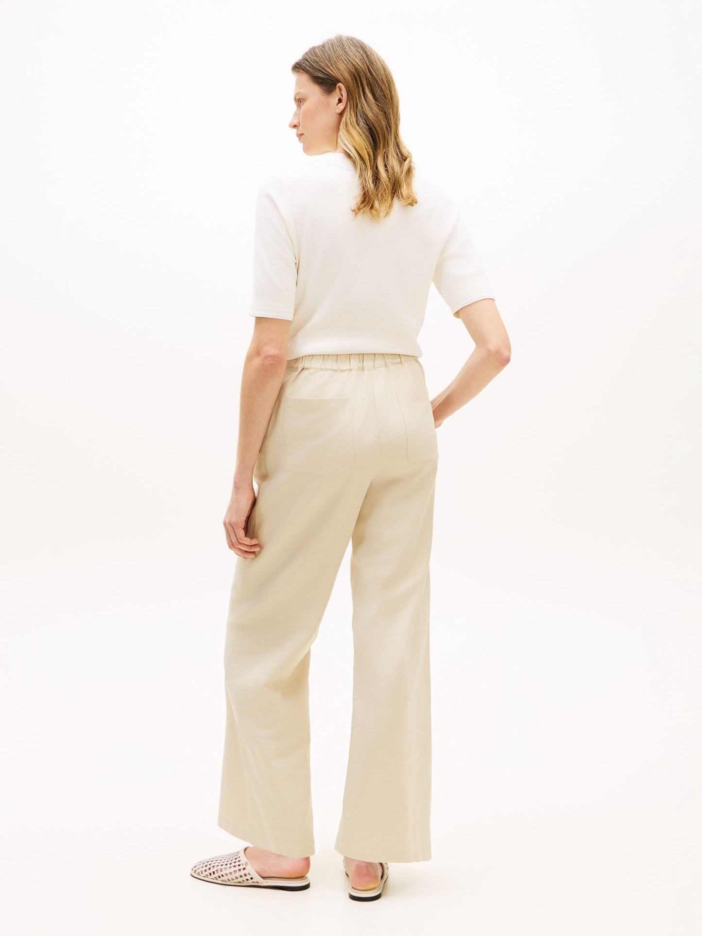Tommy Hilfiger Lightweight Twill Straight Leg Pant