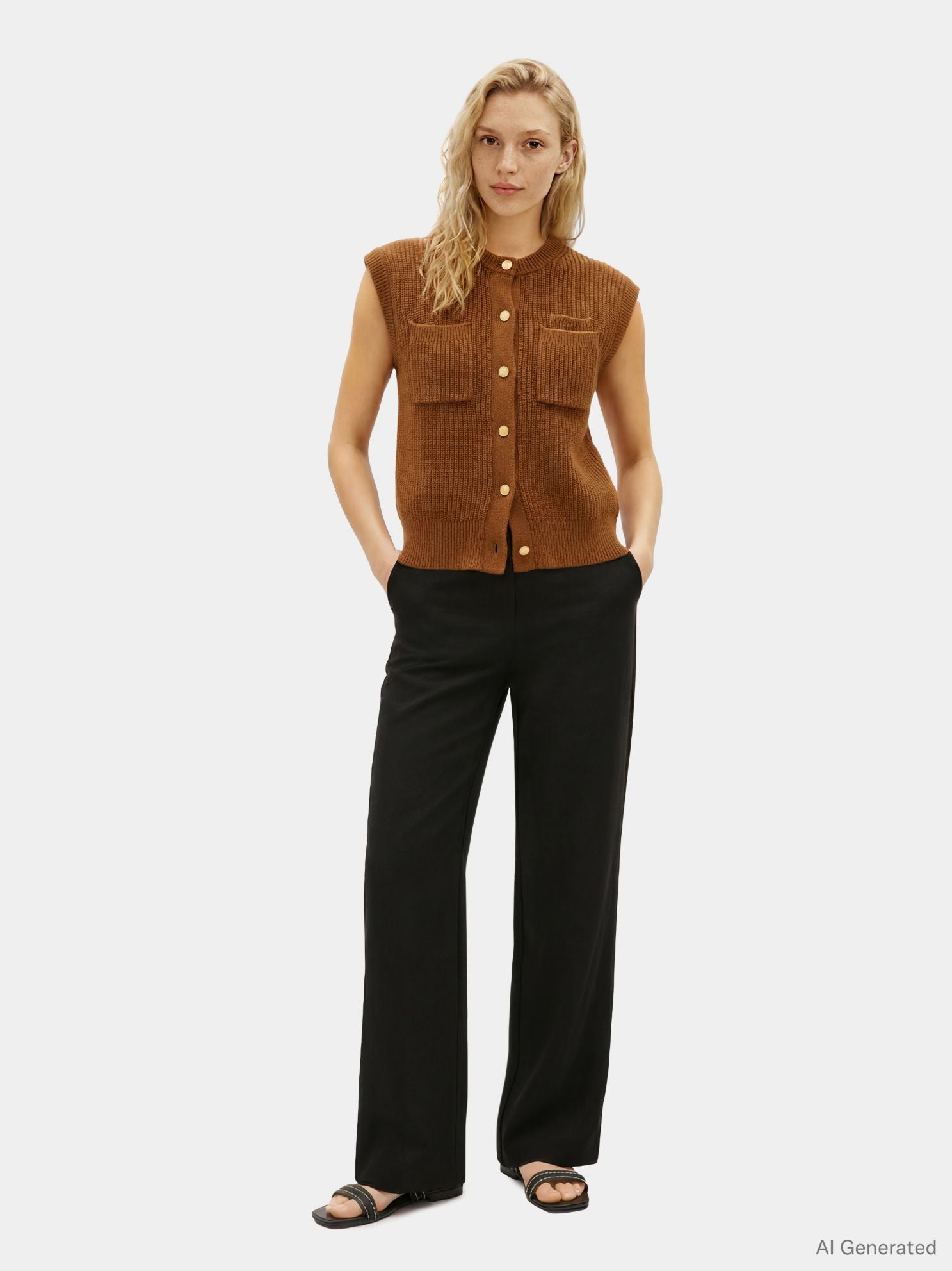 Tommy Hilfiger Lightweight Twill Straight Leg Pant