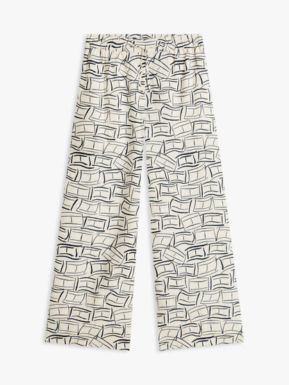Tommy Hilfiger Relaxed Linen Pull-On Pant