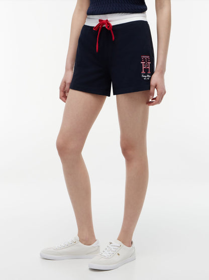 Tommy Hilfiger Stars & Stripes Monogram Sweatshort