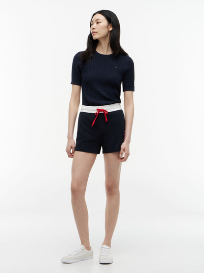 Tommy Hilfiger Stars & Stripes Monogram Sweatshort