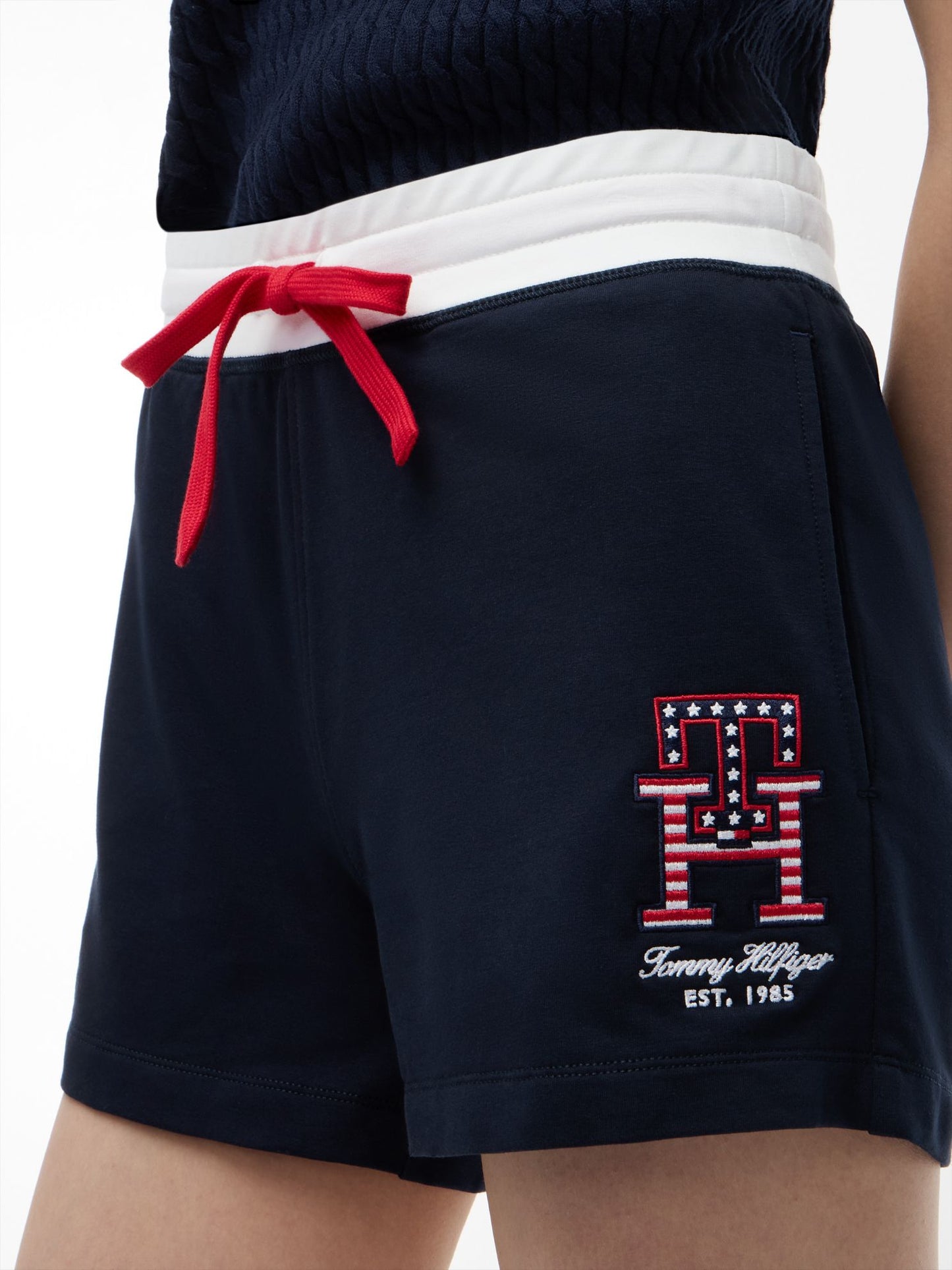 Tommy Hilfiger Stars & Stripes Monogram Sweatshort