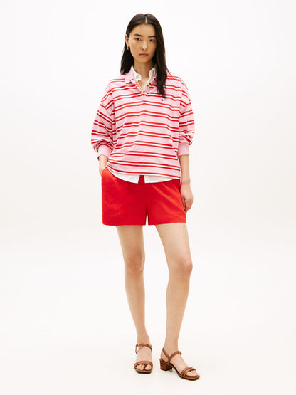 Tommy Hilfiger Linen Pull-On Short