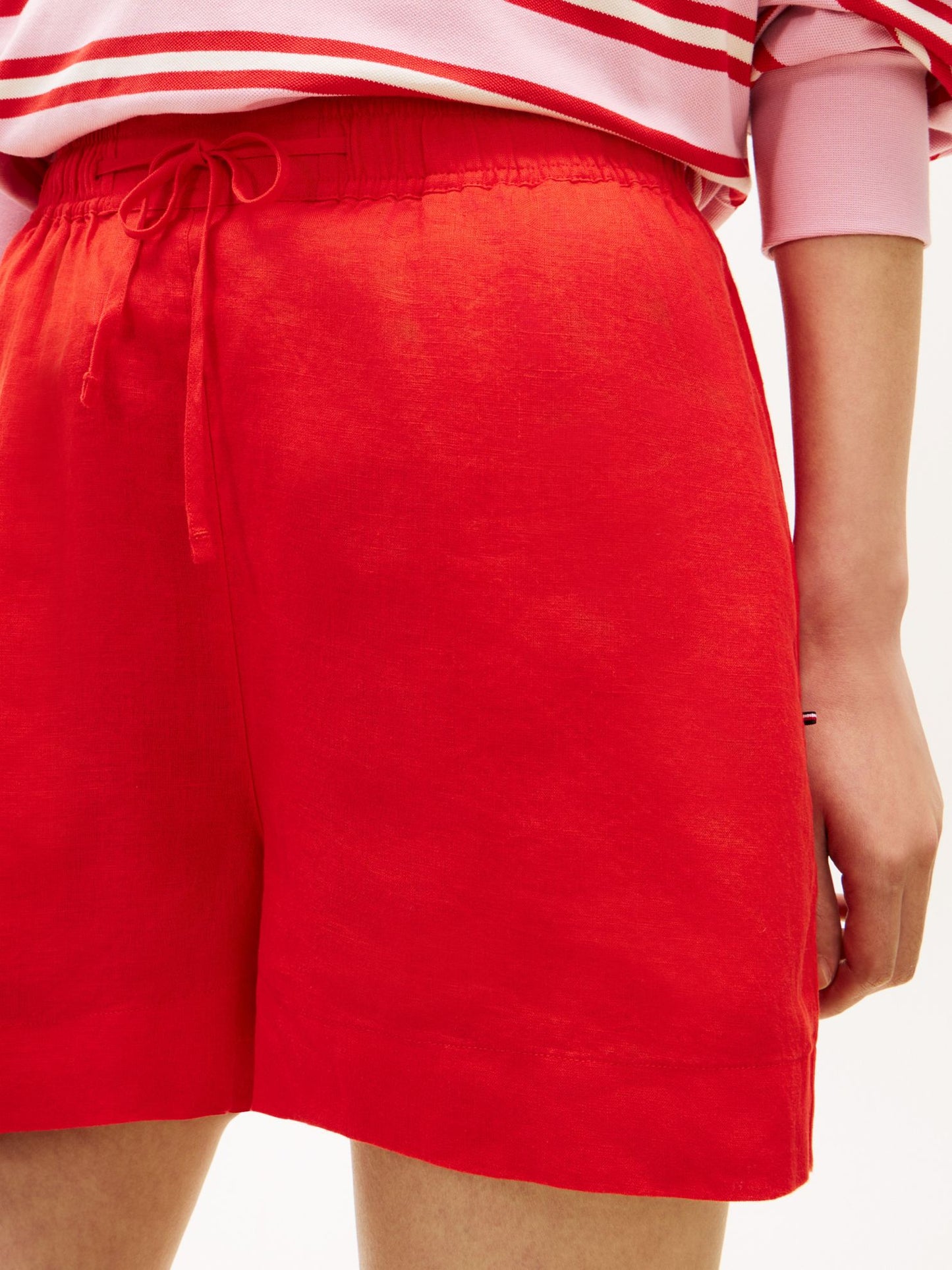 Tommy Hilfiger Linen Pull-On Short