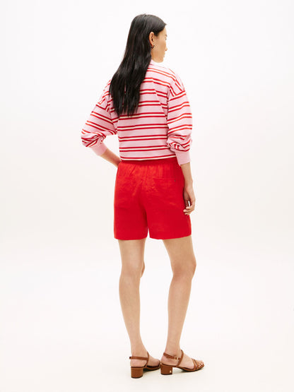 Tommy Hilfiger Linen Pull-On Short