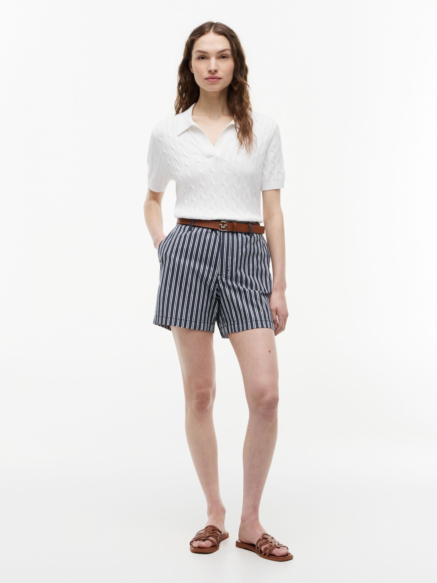 Tommy Hilfiger Striped Chino Short
