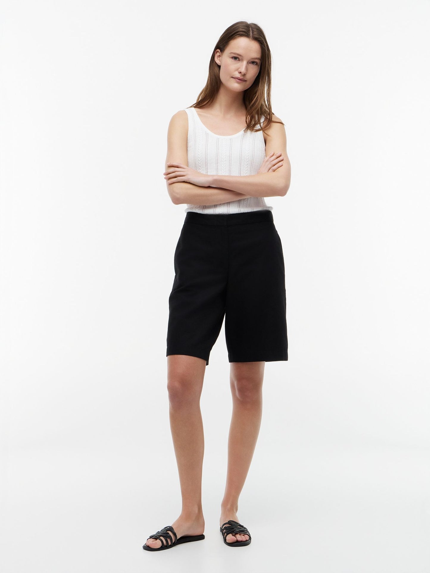 Tommy Hilfiger Linen-Blend 11" Bermuda Short