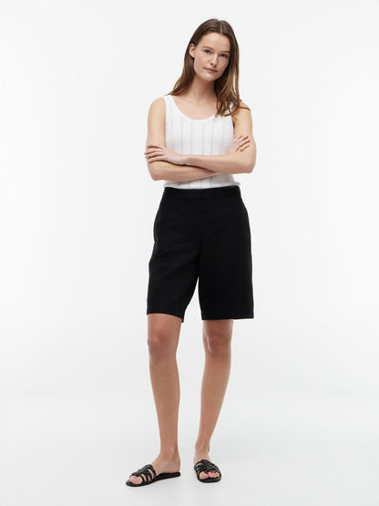 Tommy Hilfiger Linen-Blend 11" Bermuda Short