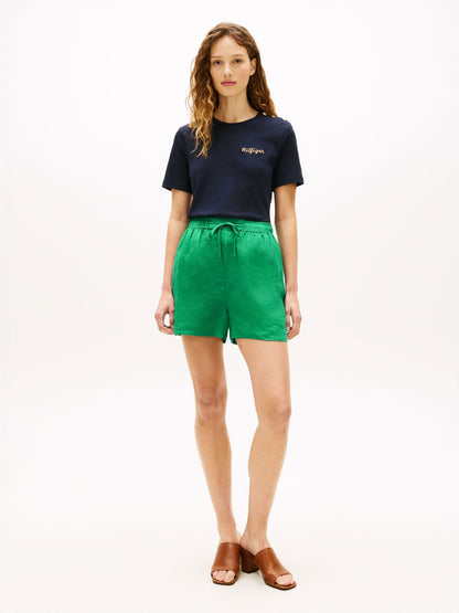 Tommy Hilfiger Linen Pull-On Short