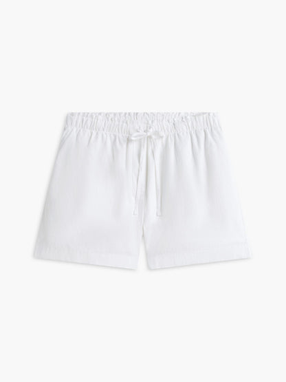 Tommy Hilfiger Linen-Cotton Blend Pull-On Short