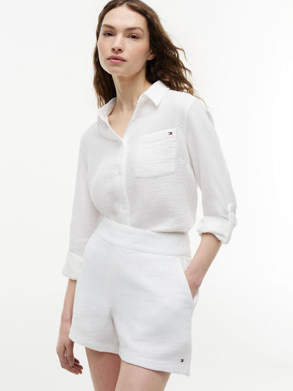 Tommy Hilfiger Crinkle Gauze Pull-On Short