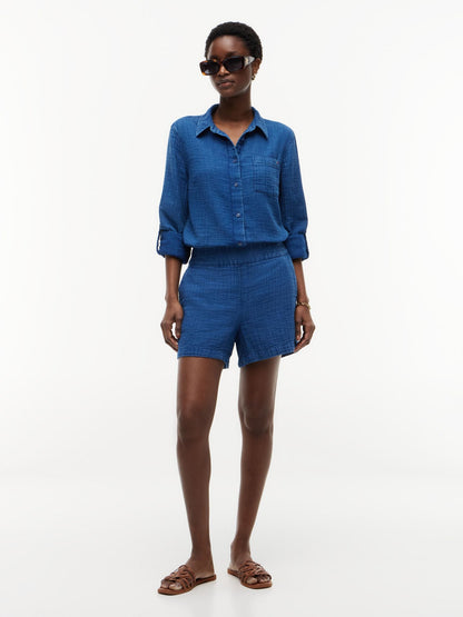 Tommy Hilfiger Crinkle Gauze Pull-On Short