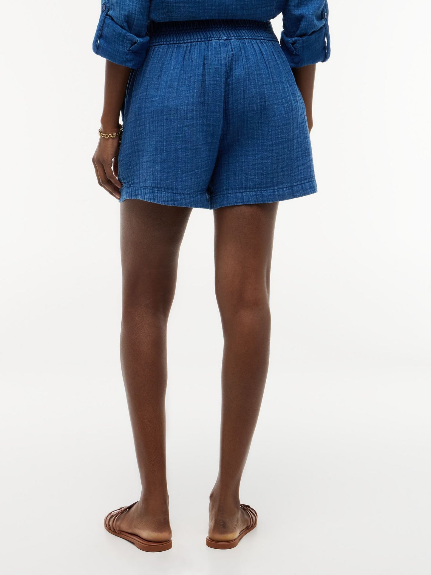 Tommy Hilfiger Crinkle Gauze Pull-On Short