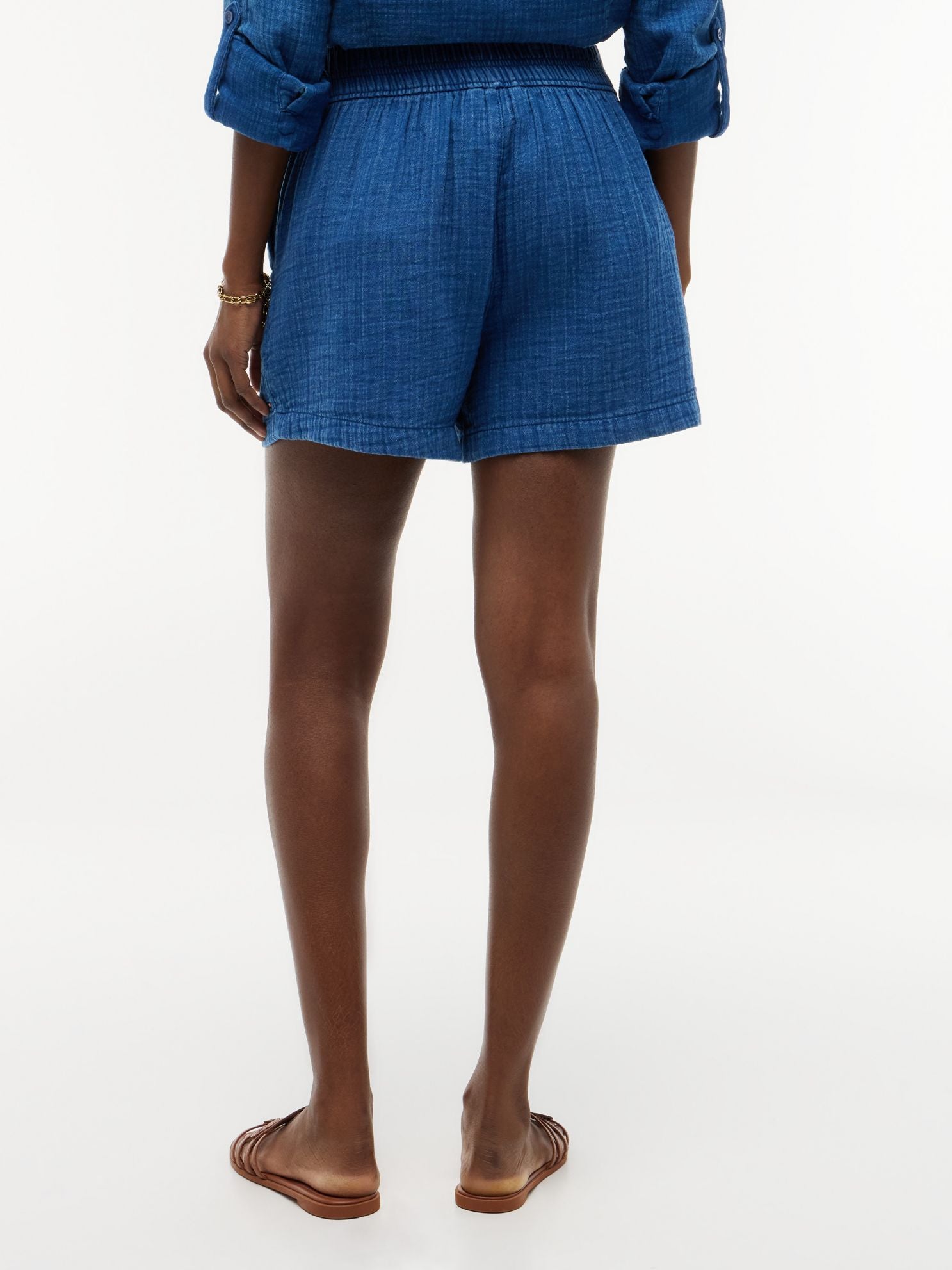 Tommy Hilfiger Crinkle Gauze Pull-On Short