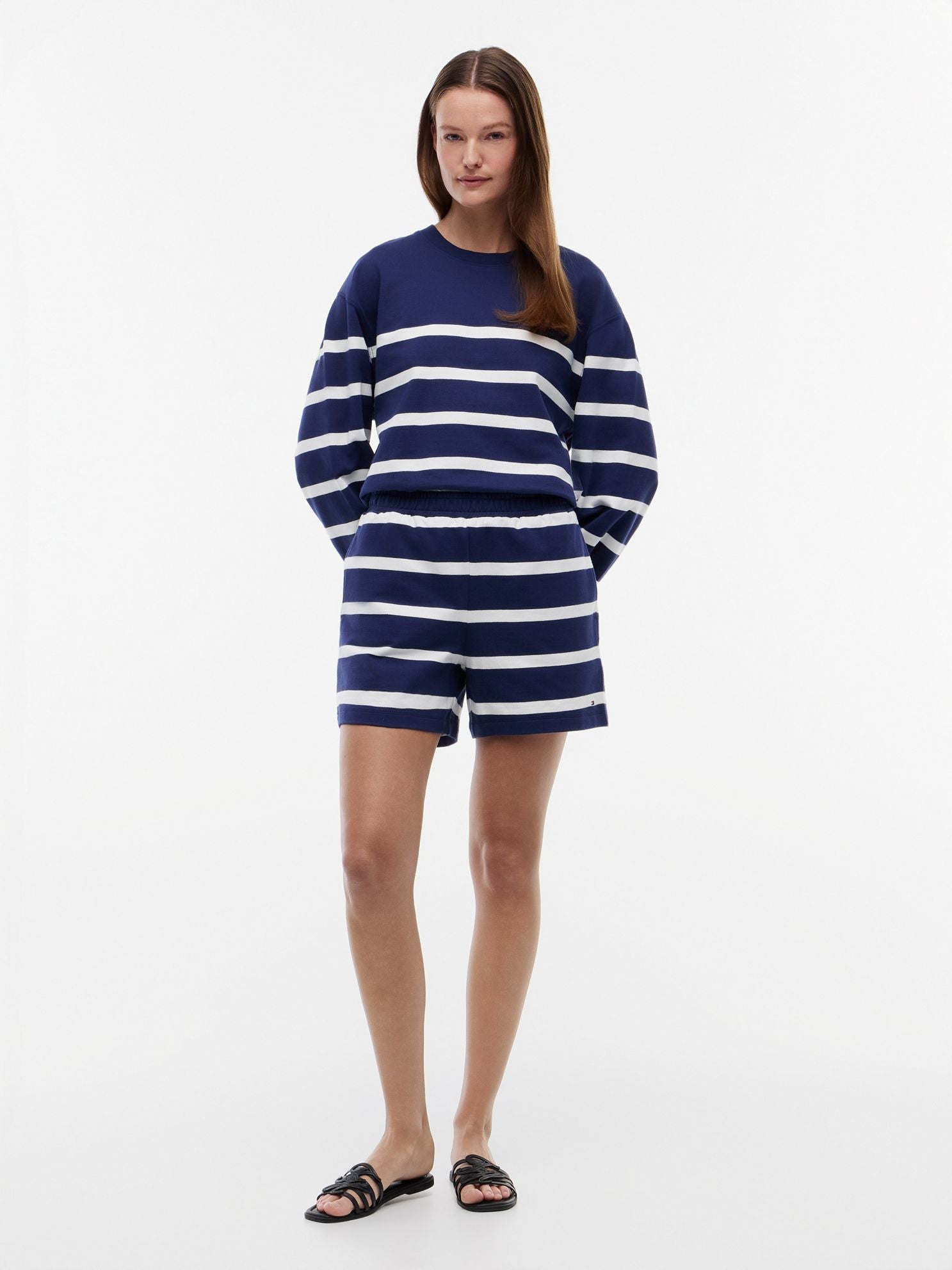 Tommy Hilfiger Striped 5" Sweatshort