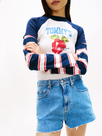 Tommy Hilfiger Tommy Jeans Raw Hem Denim Short