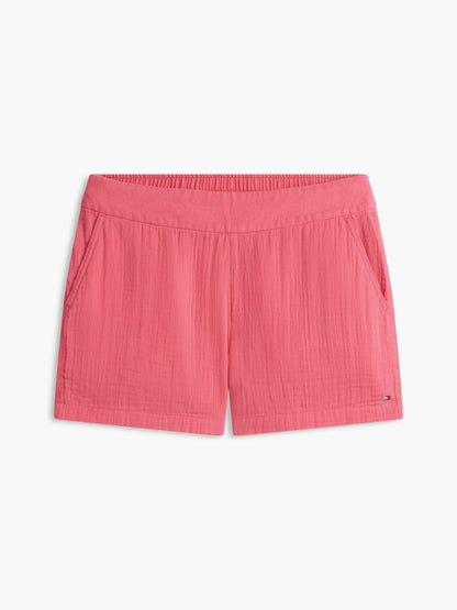 Tommy Hilfiger Crinkle Gauze Pull-On Short