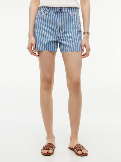 Tommy Hilfiger Railroad Stripe Denim Short