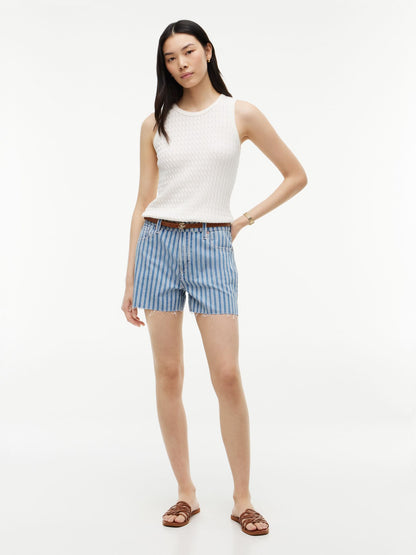 Tommy Hilfiger Railroad Stripe Denim Short