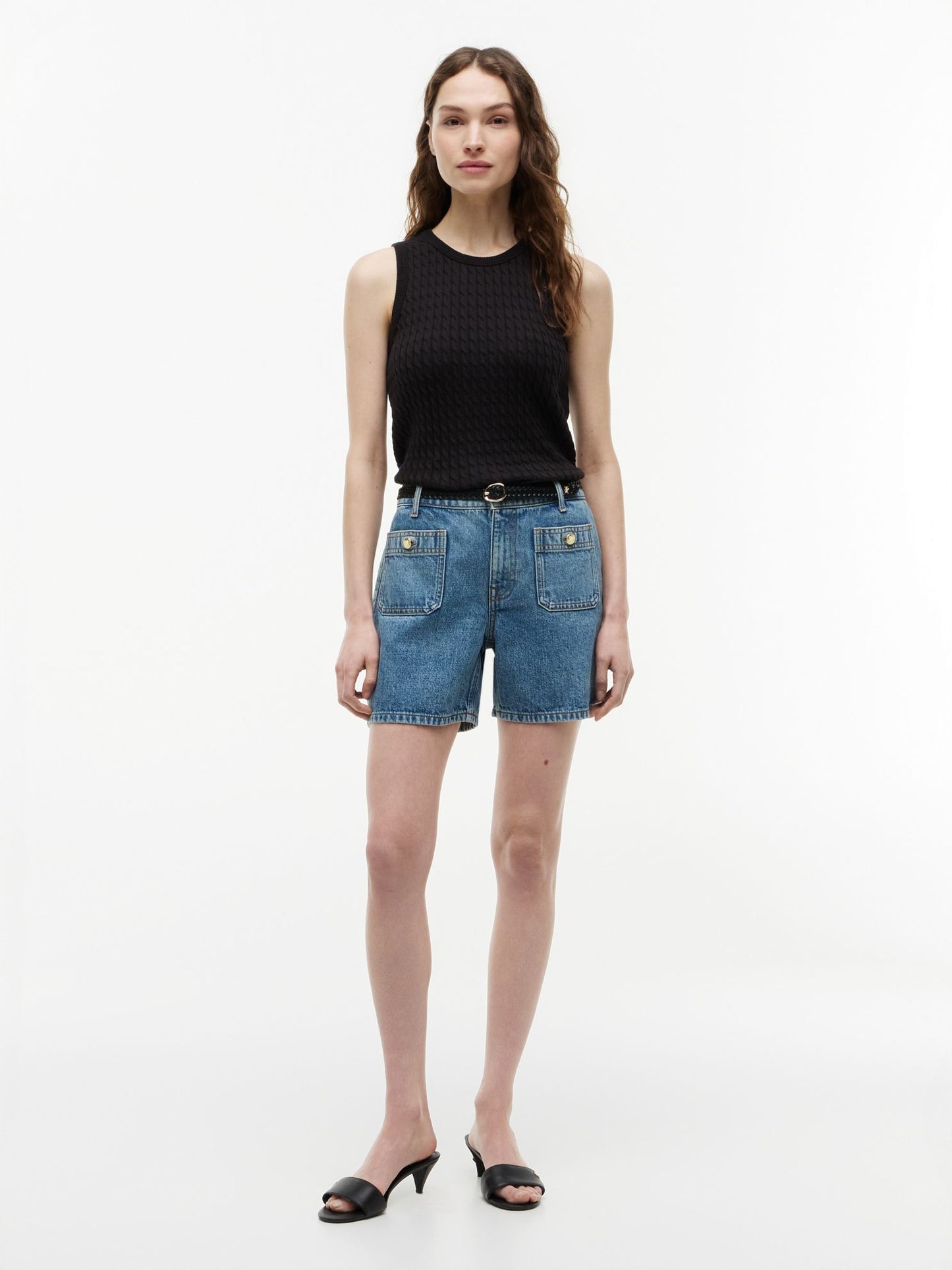 Tommy Hilfiger Patch Pocket 5" Denim Short