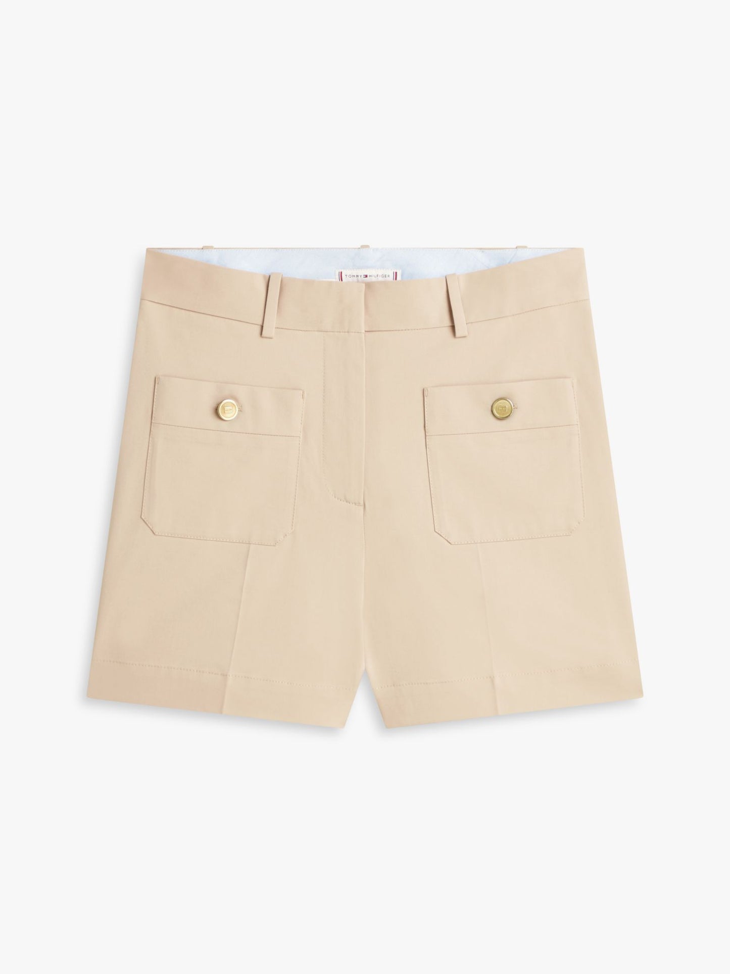 Tommy Hilfiger Gold-Button Twill Pocket Short