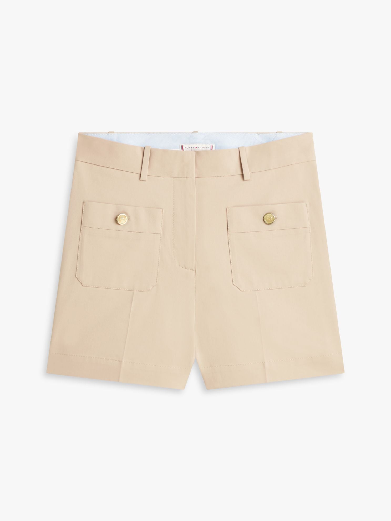 Tommy Hilfiger Gold-Button Twill Pocket Short