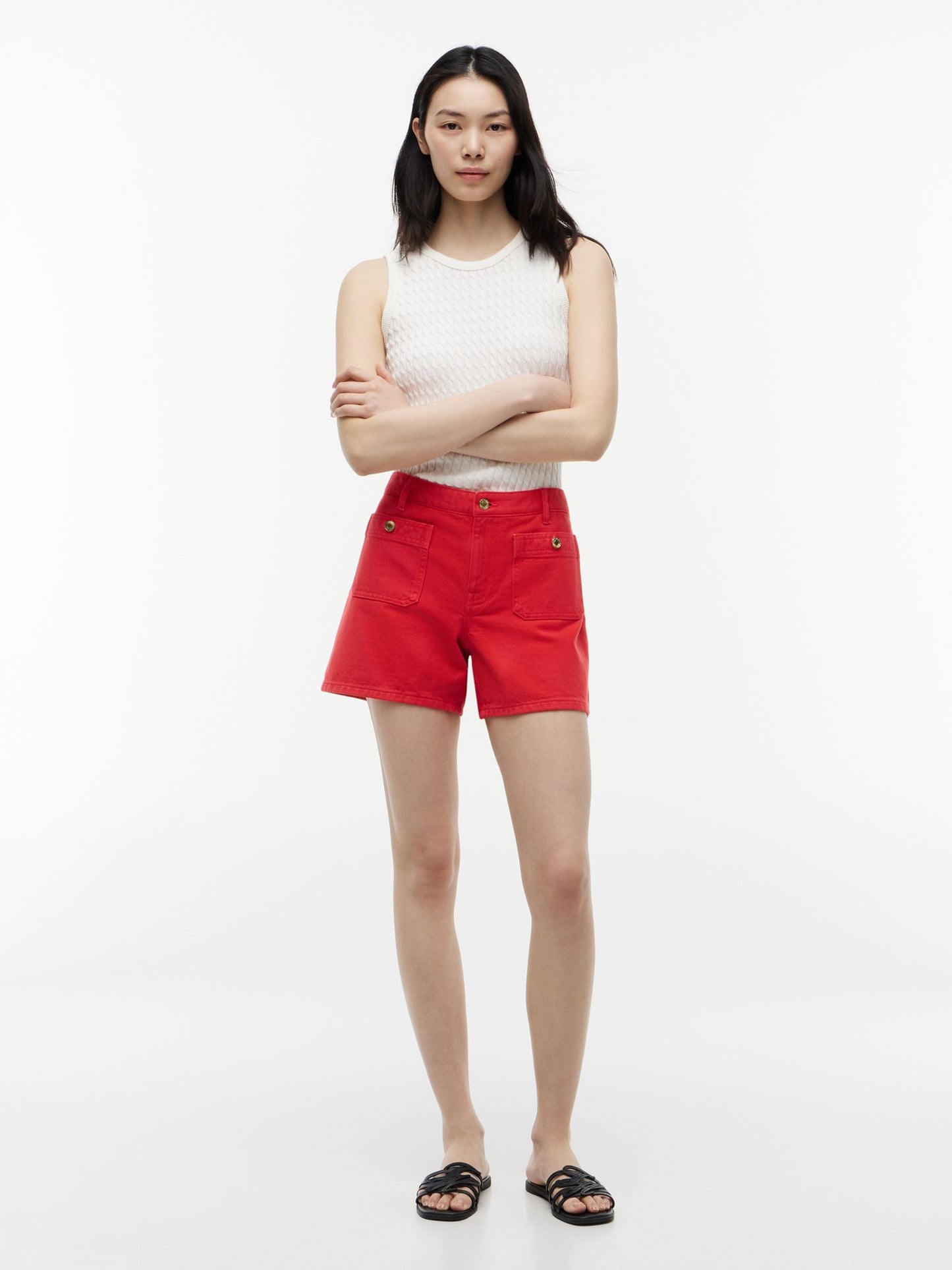 Tommy Hilfiger Patch Pocket 5" Denim Short