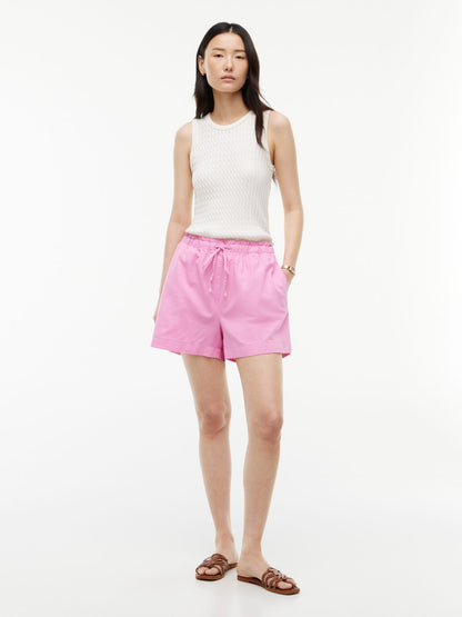 Tommy Hilfiger Linen-Cotton Blend Pull-On Short