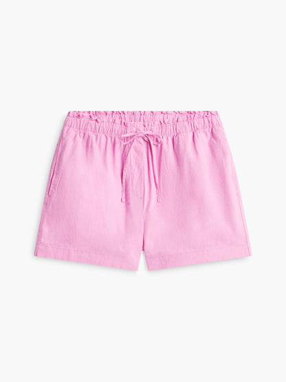 Tommy Hilfiger Linen-Cotton Blend Pull-On Short