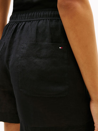 Tommy Hilfiger Linen Pull-On Short