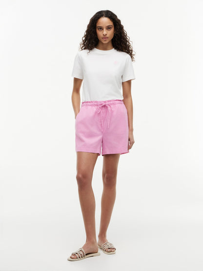 Tommy Hilfiger Linen-Cotton Blend Pull-On Short