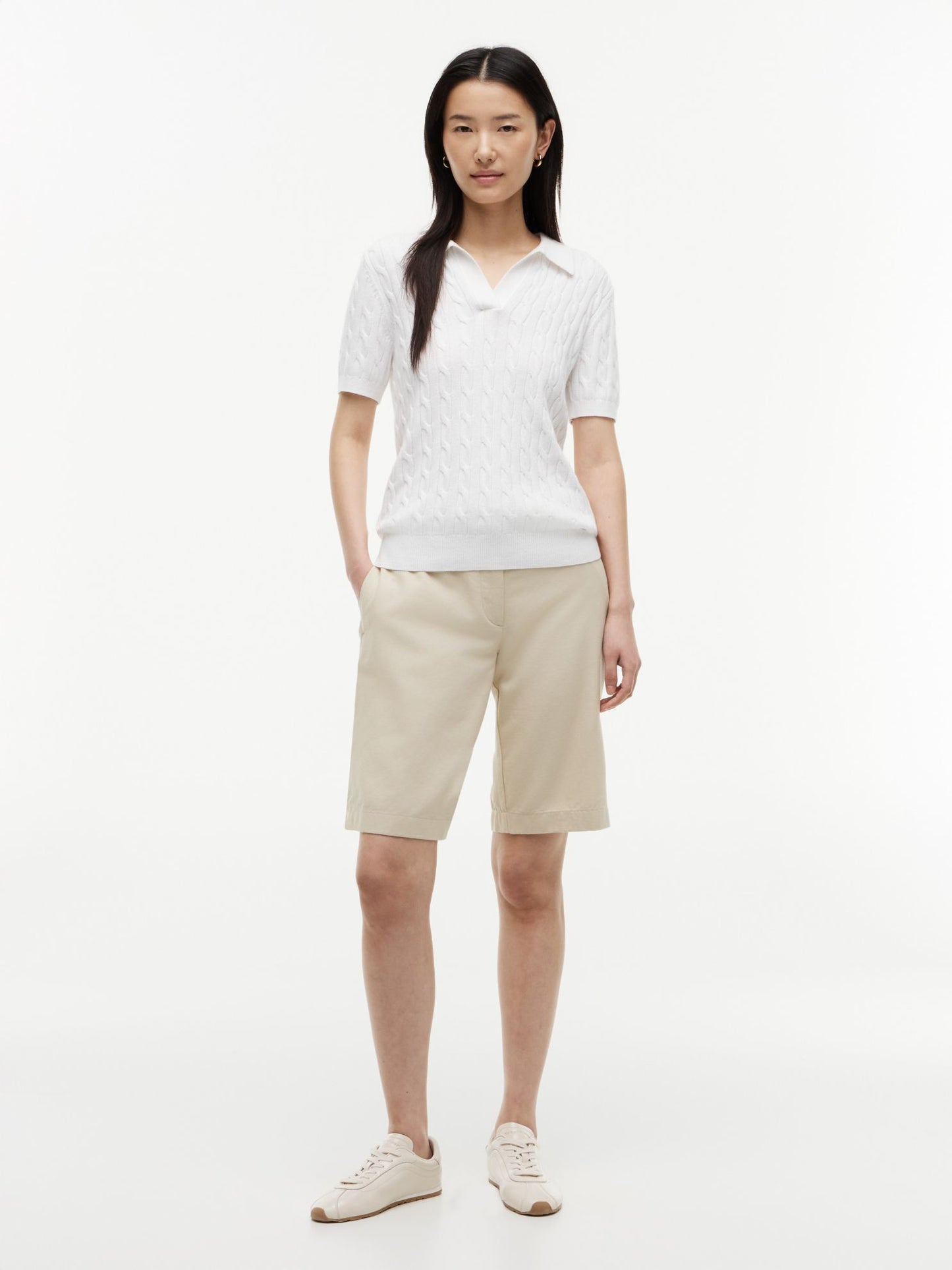 Tommy Hilfiger Linen-Blend 11" Bermuda Short