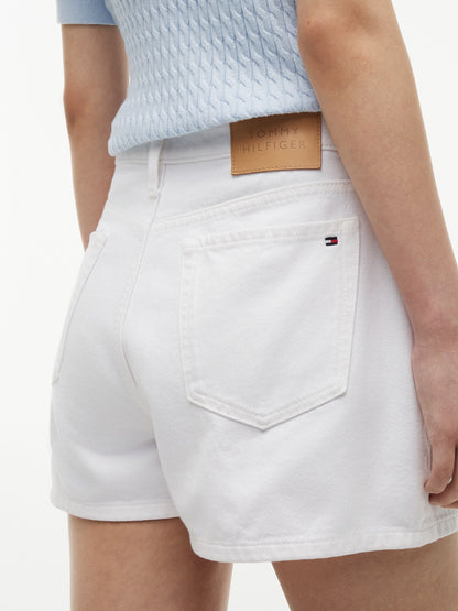 Tommy Hilfiger High-Rise Denim Flare Short