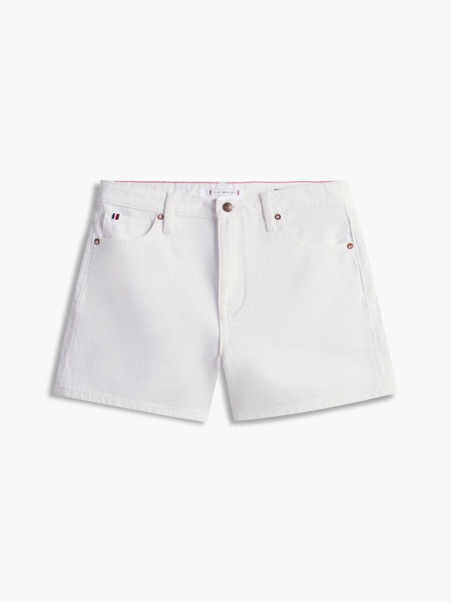 Tommy Hilfiger High-Rise Denim Flare Short