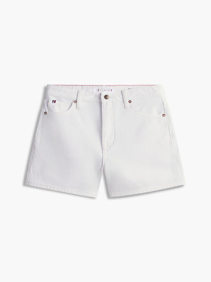 Tommy Hilfiger High-Rise Denim Flare Short