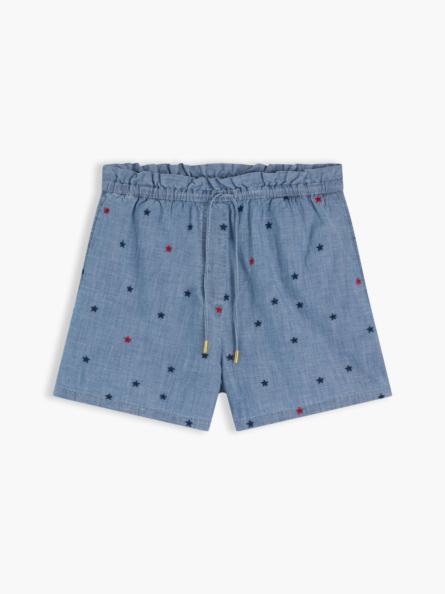Tommy Hilfiger Allover Star Chambray Pull-On Short