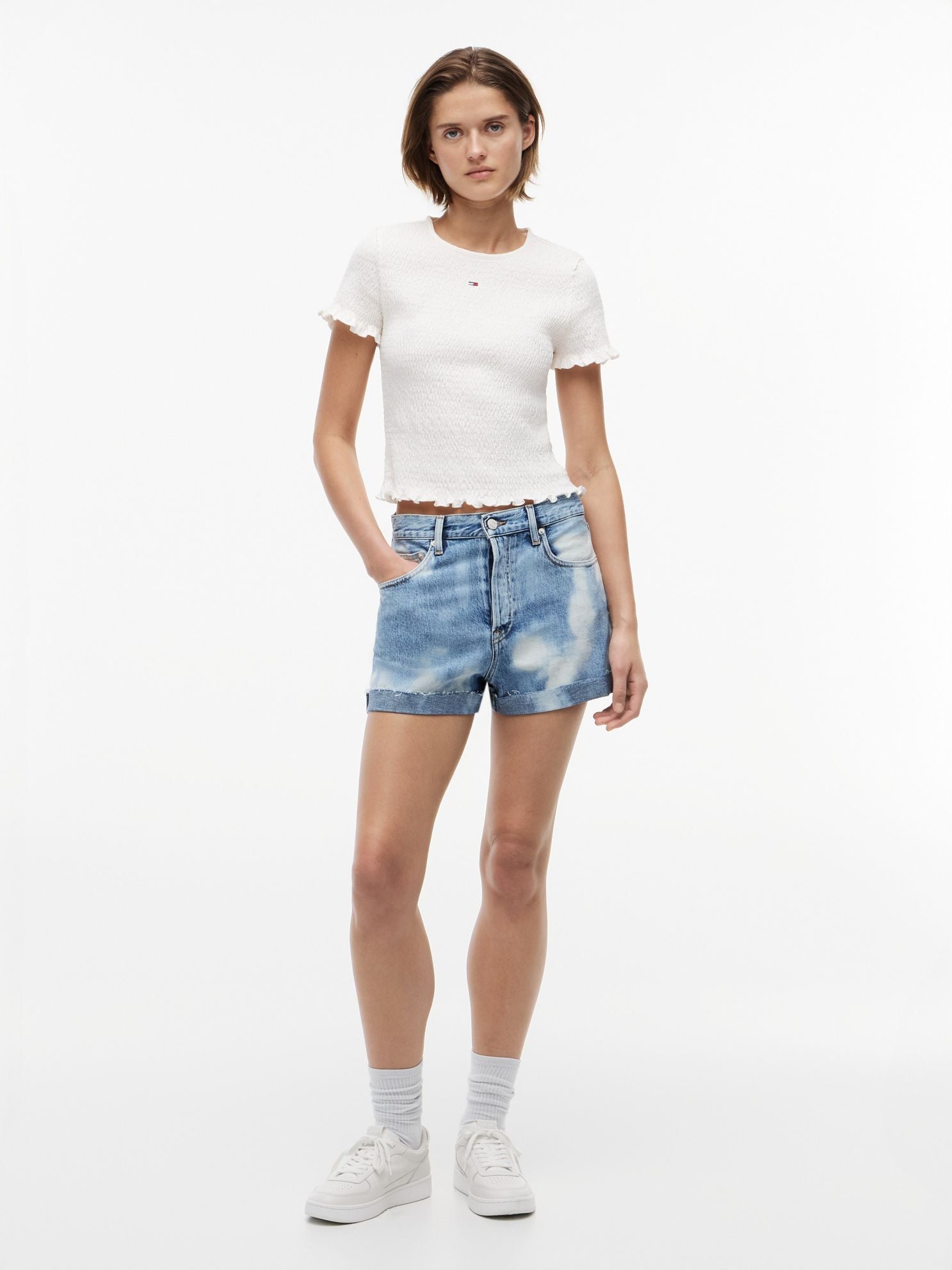 Tommy Hilfiger Tommy Jeans Cuffed Denim Short