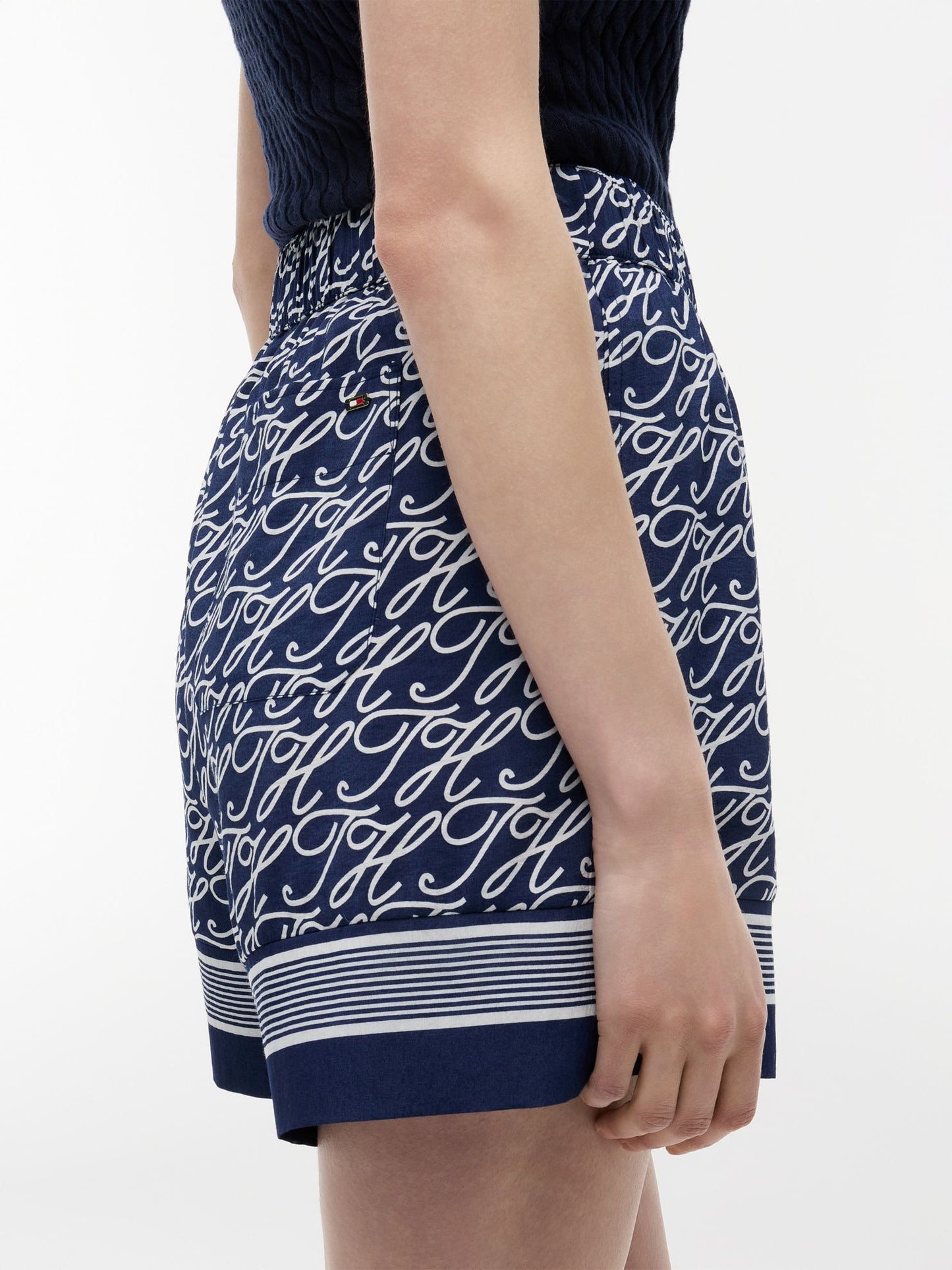 Tommy Hilfiger Allover Script Monogram Voile Short