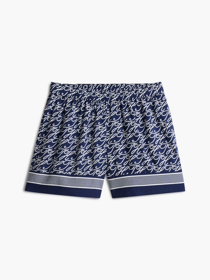 Tommy Hilfiger Allover Script Monogram Voile Short