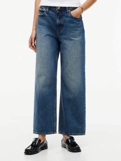 Tommy Hilfiger High-Rise Modern Wide Leg Jean