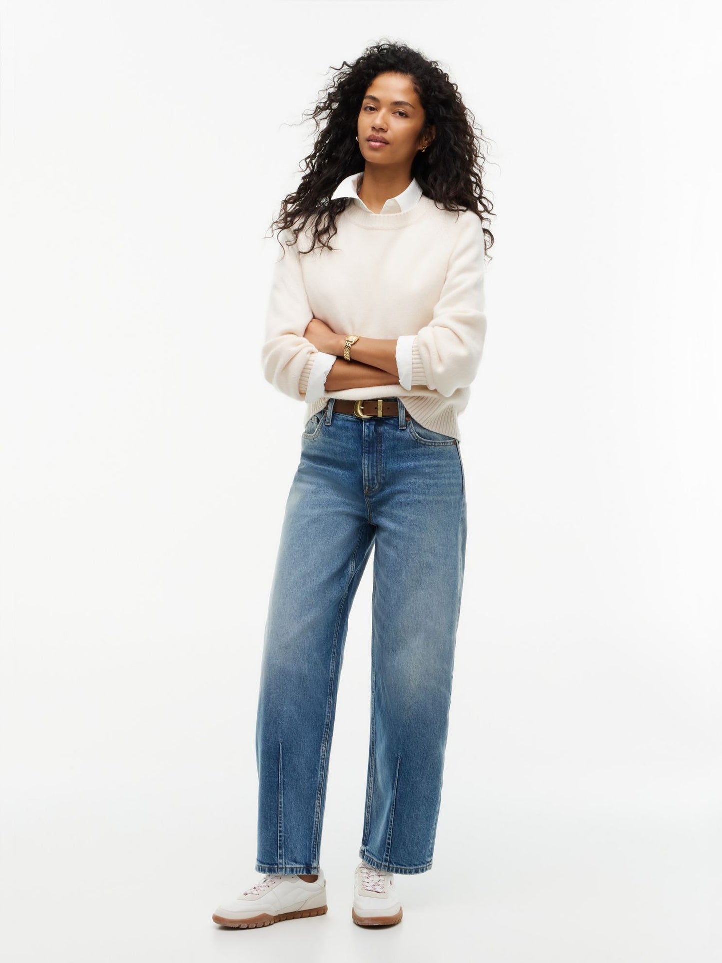 Tommy Hilfiger Stretch High-Rise Barrel Jean