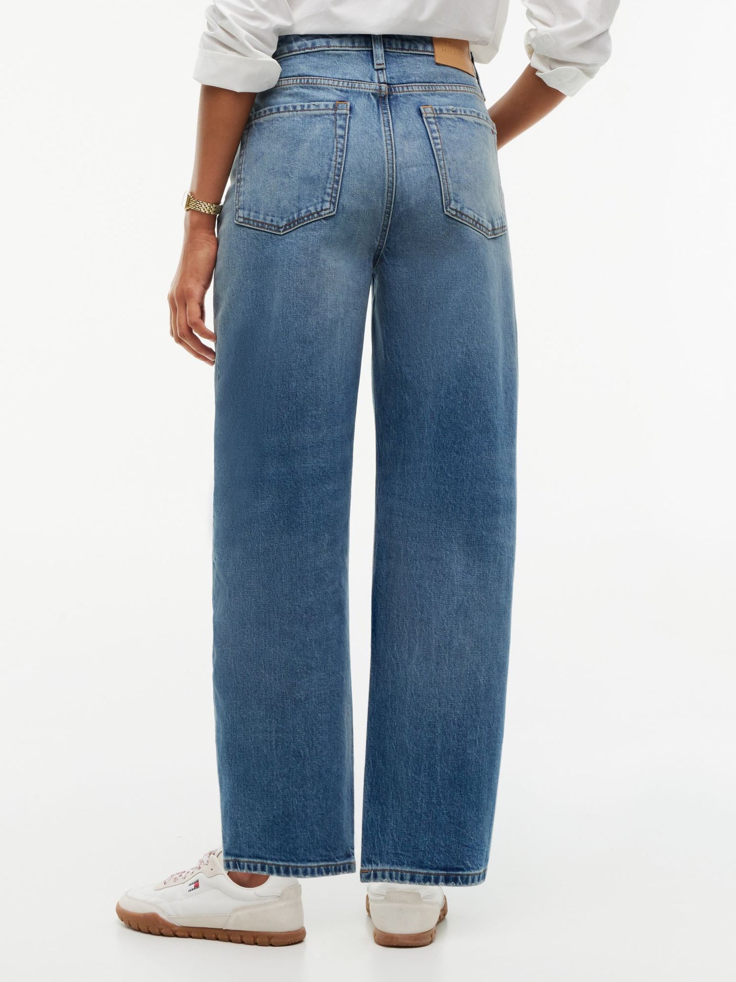 Tommy Hilfiger Stretch High-Rise Barrel Jean