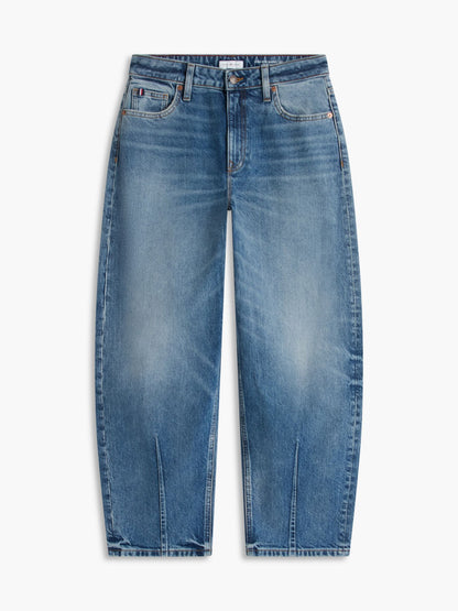 Tommy Hilfiger Stretch High-Rise Barrel Jean