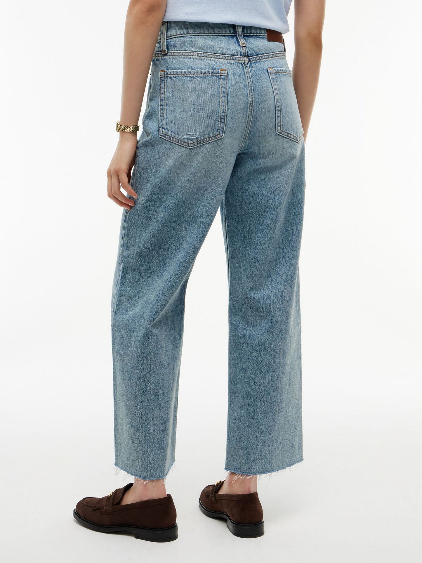 Tommy Hilfiger High-Rise Modern Wide Leg Jean