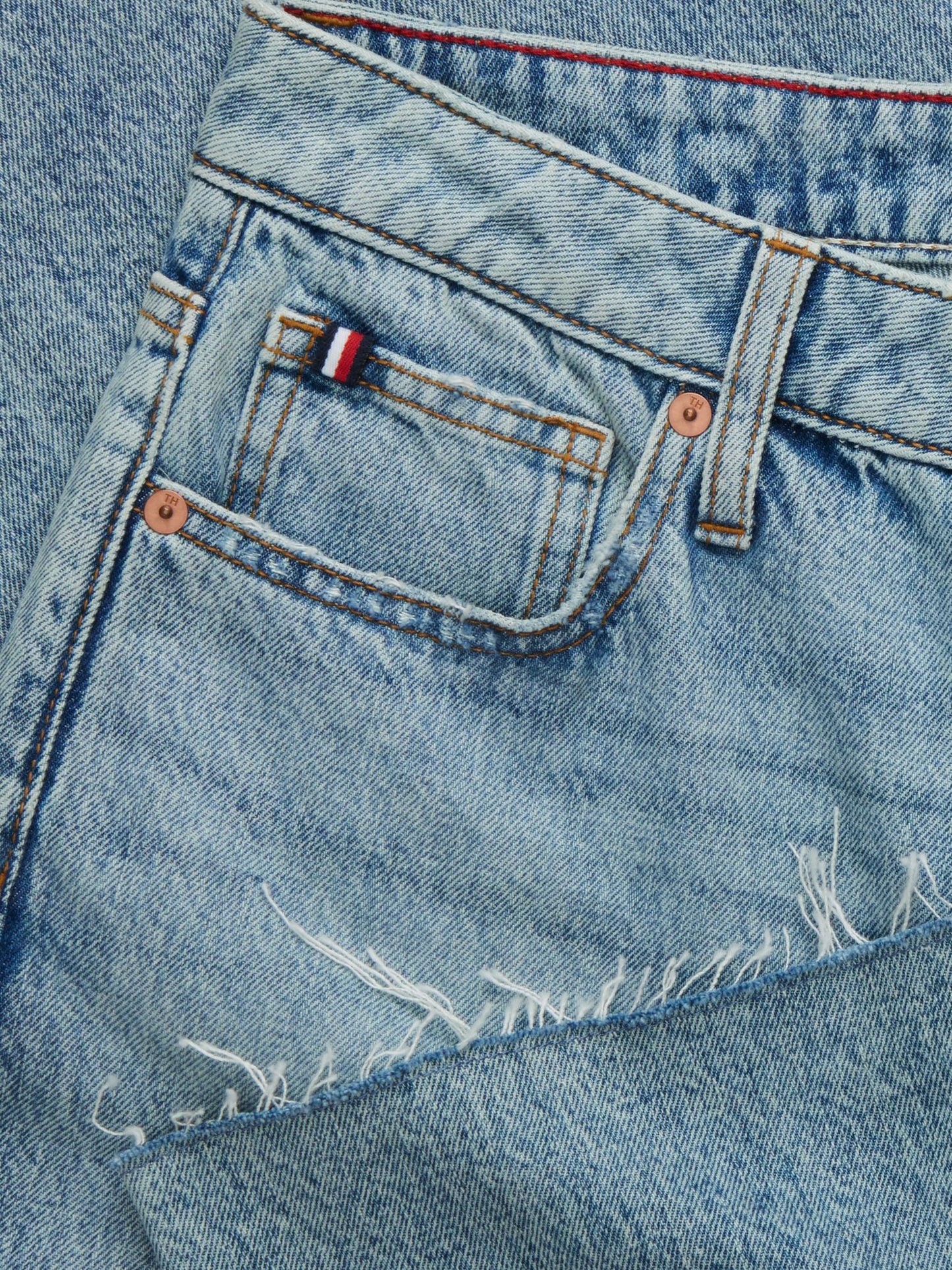 Tommy Hilfiger High-Rise Modern Wide Leg Jean