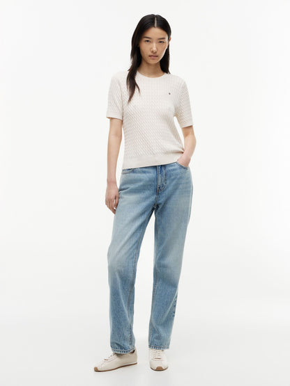 Tommy Hilfiger High-Rise Classic Straight Jean