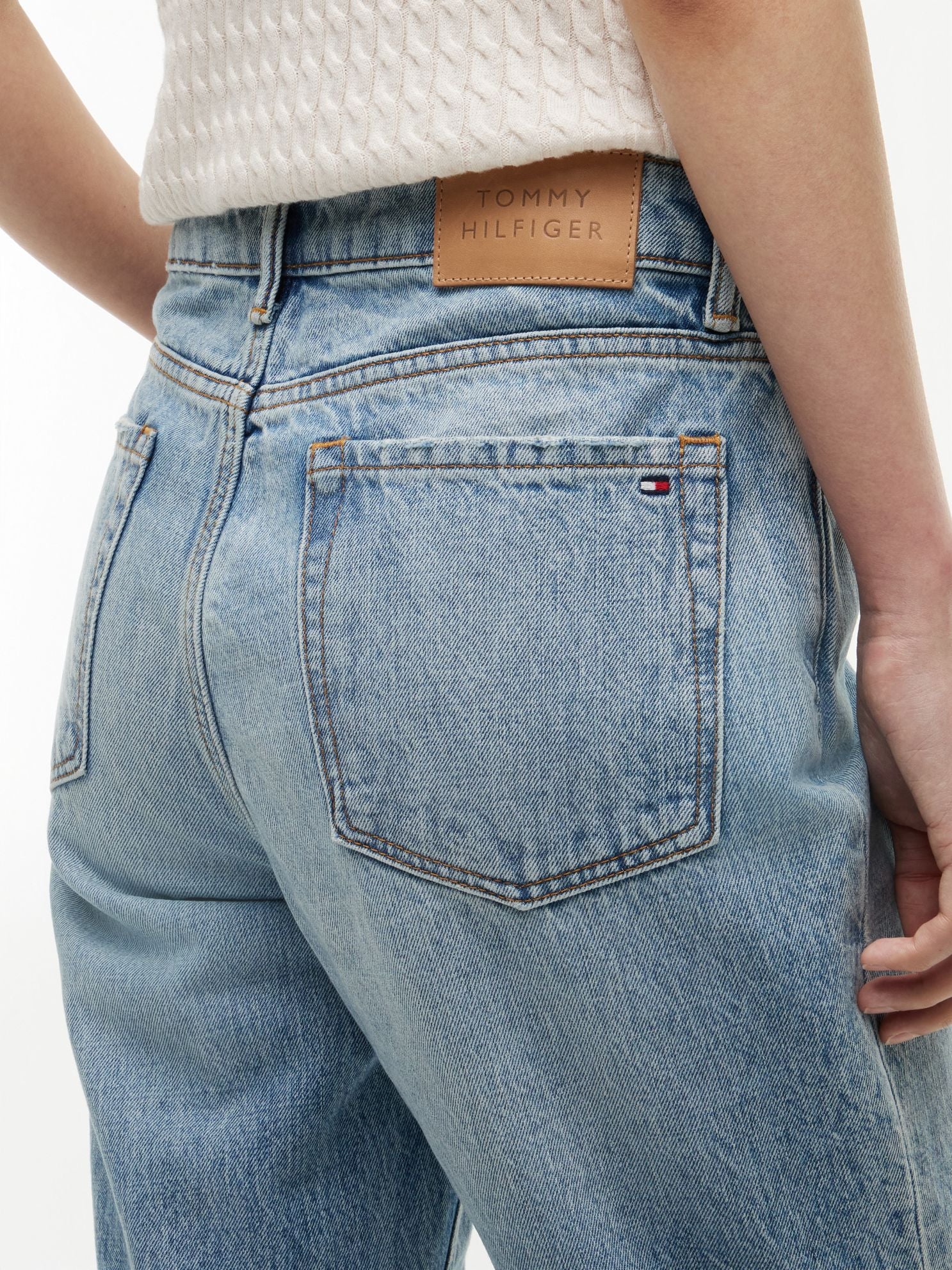Tommy Hilfiger High-Rise Classic Straight Jean